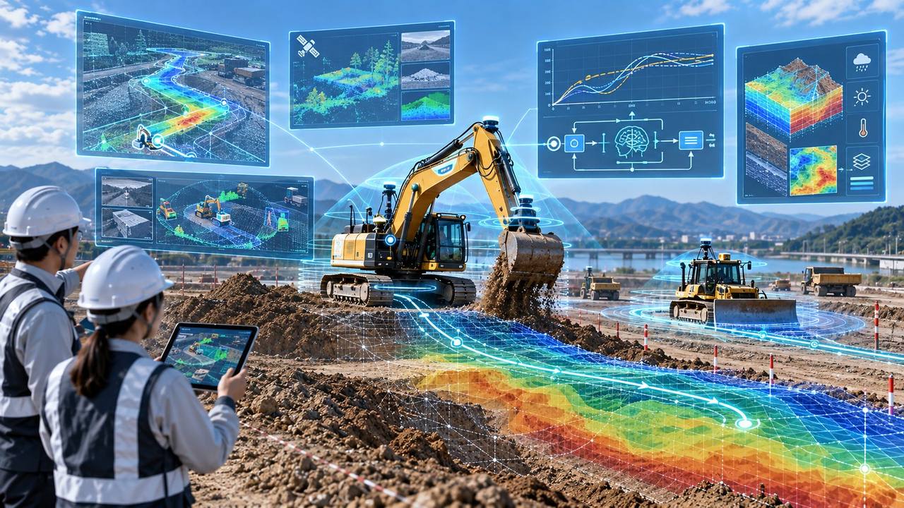 自律作業機械の学習制御のコンセプト